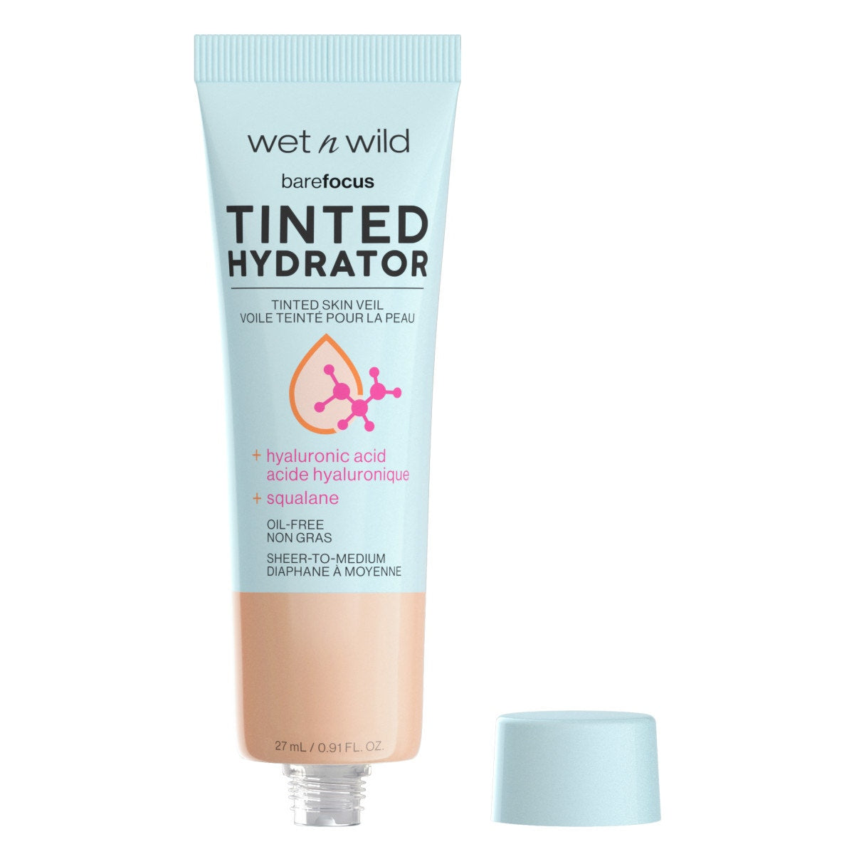Bare Focus Tinted Hydrator Tinted Skin Veil | Light - Image 3
