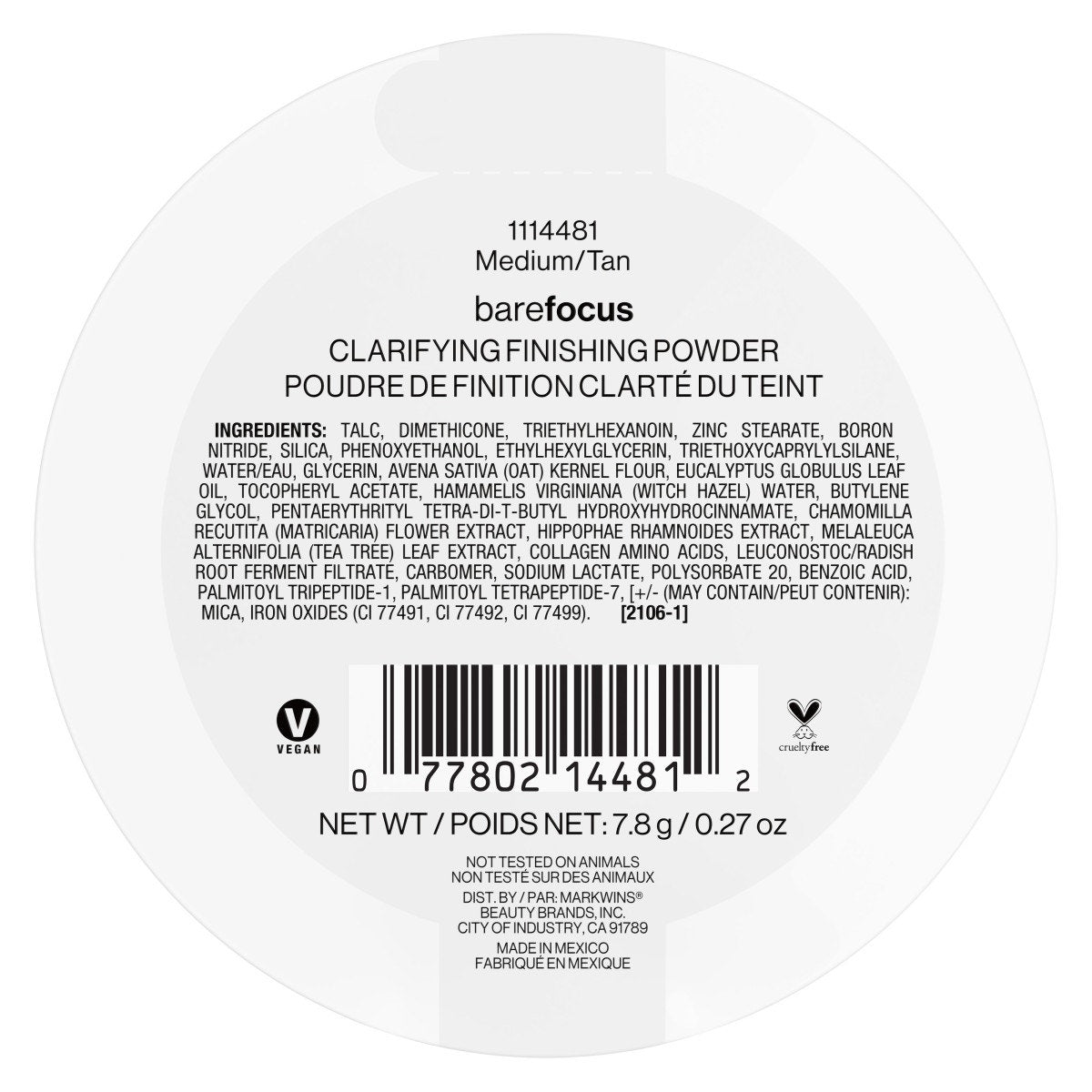 Bare Focus Clarifying Finishing Powder | Medium-Tan - Image 5