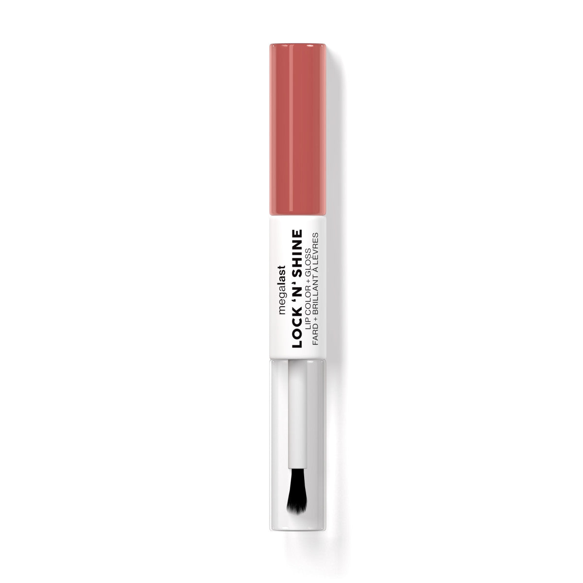 Megalast Lock 'N' Shine Lip Color + Gloss | Nude Illusion - Image 3