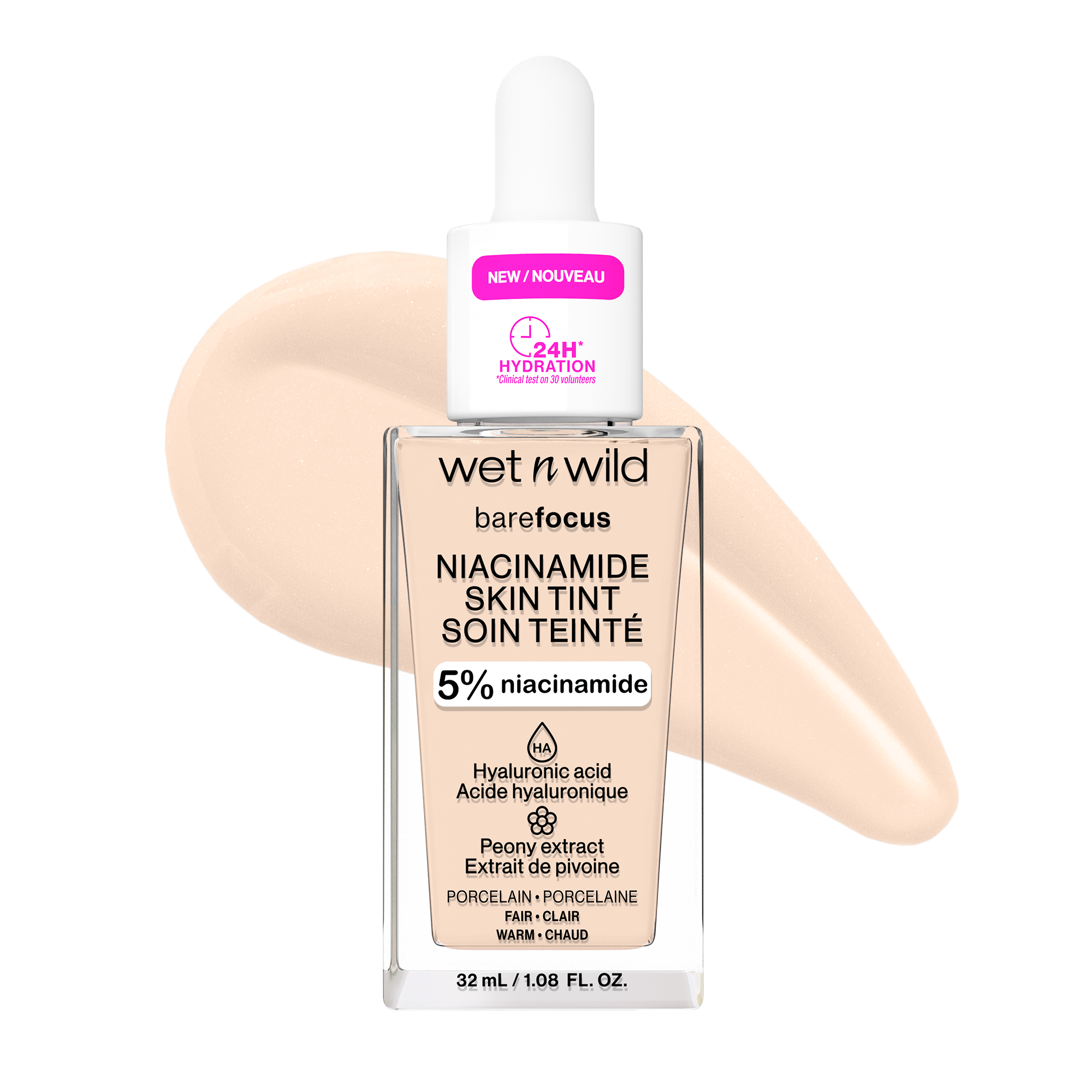Bare Focus Niacinamide Skin Tint | Porcelain