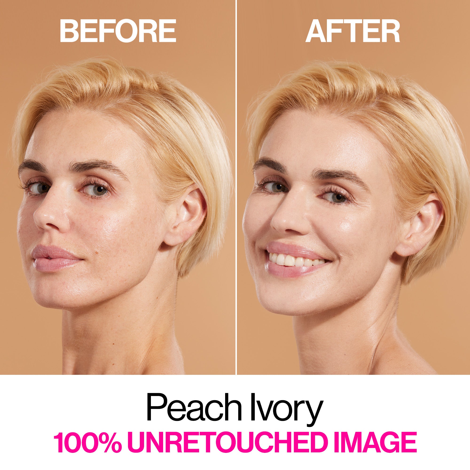 Bare Focus Niacinamide Skin Tint | Peach Ivory - Image 3