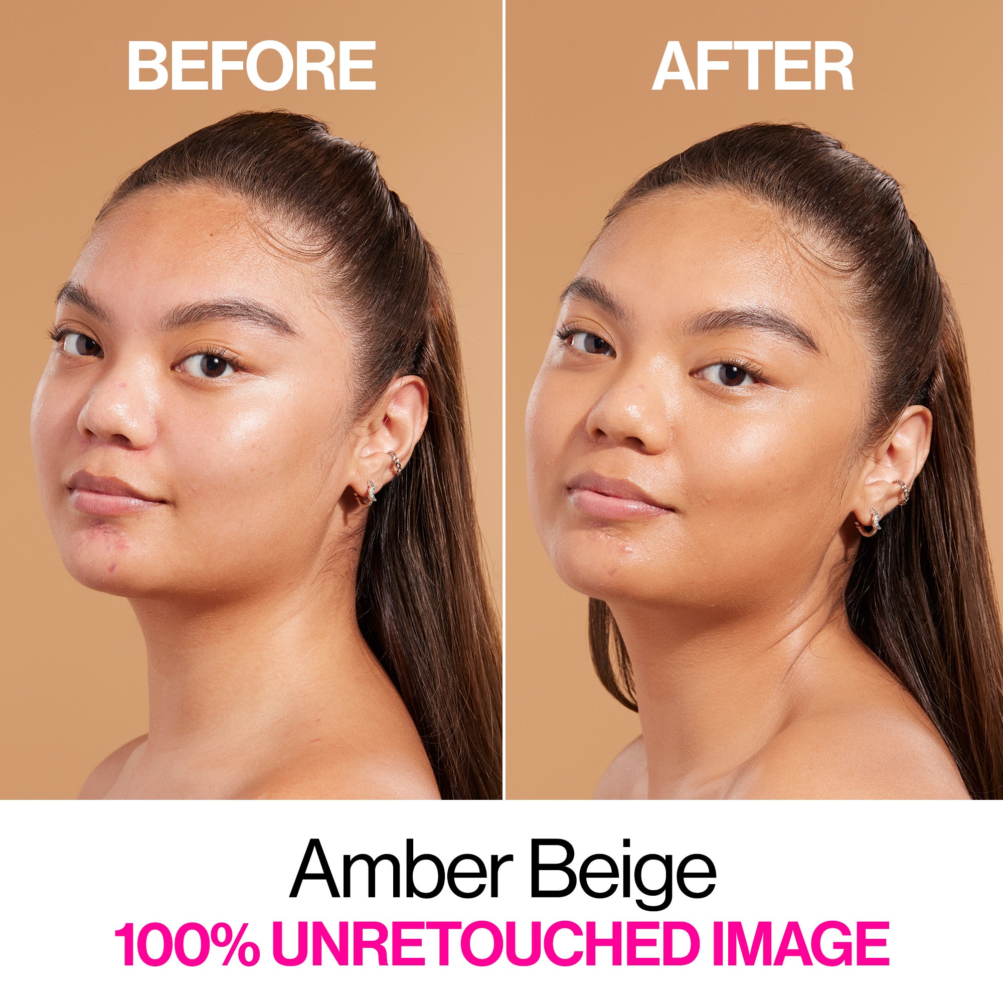 Bare Focus Niacinamide Skin Tint | Amber Beige - Image 3