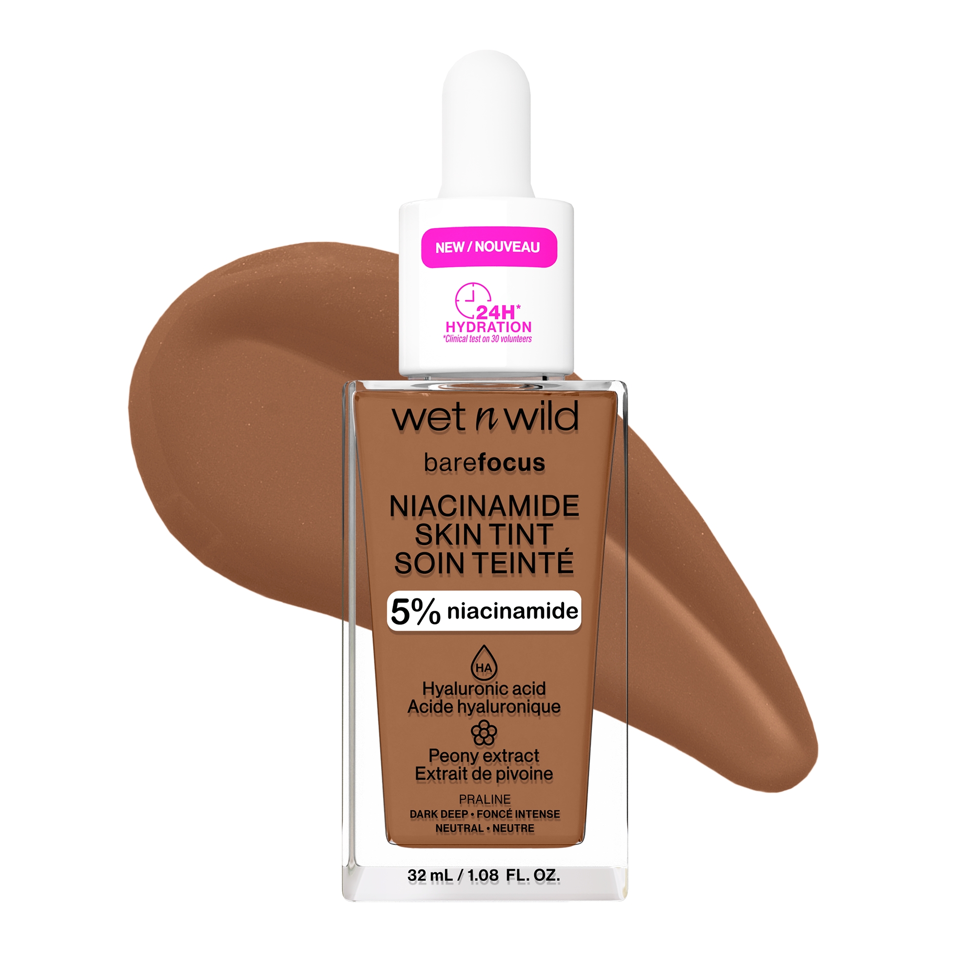 Bare Focus Niacinamide Skin Tint | Praline