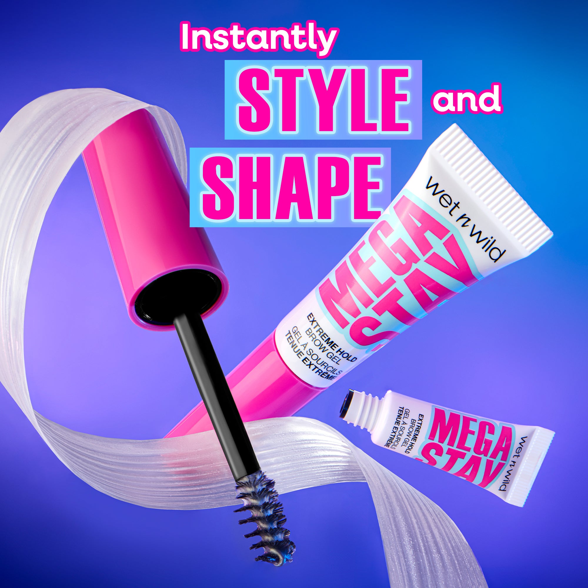 Mega Stay Extreme Hold Brow Gel | Clear - Image 2