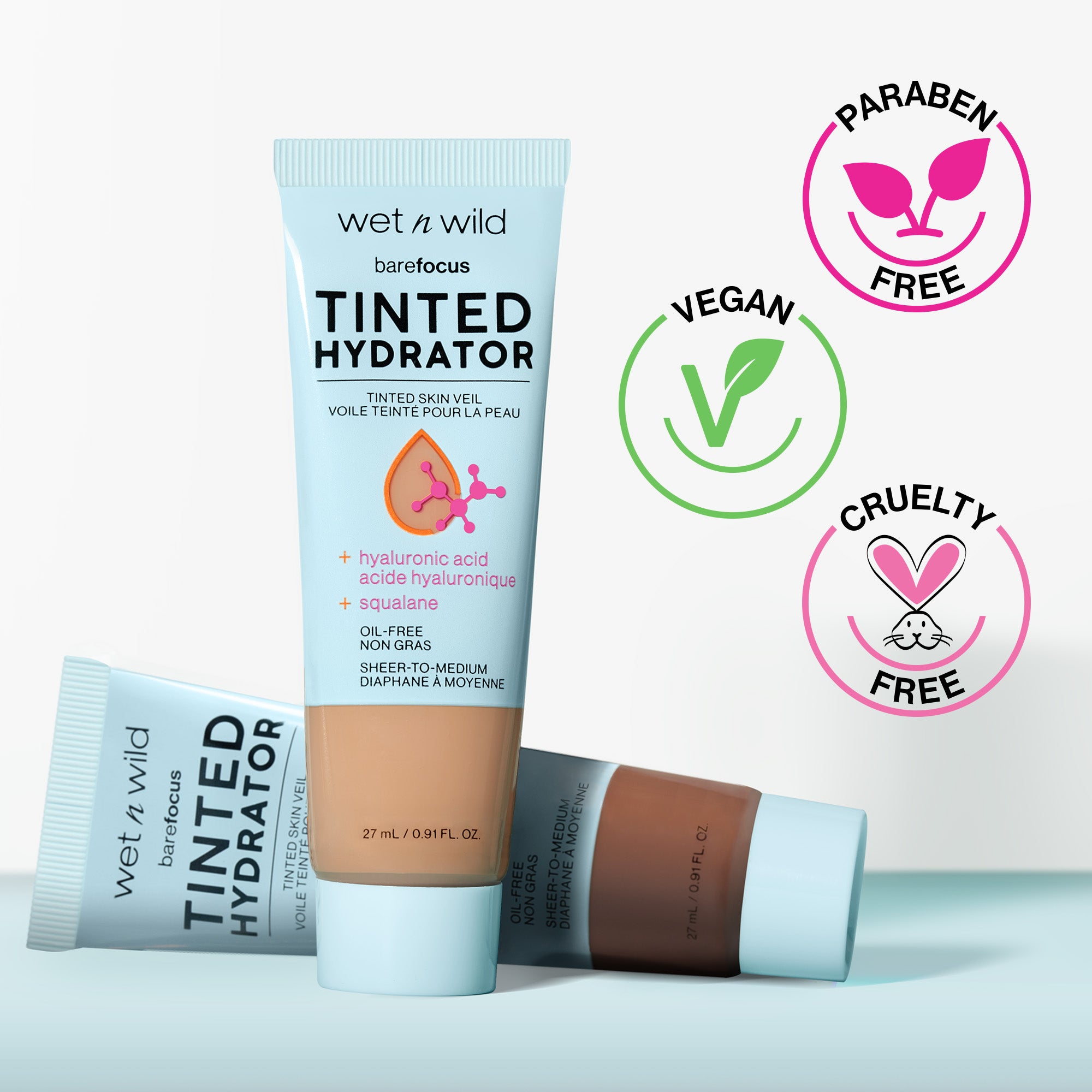 Bare Focus Tinted Hydrator Tinted Skin Veil | Porcelain - Image 7