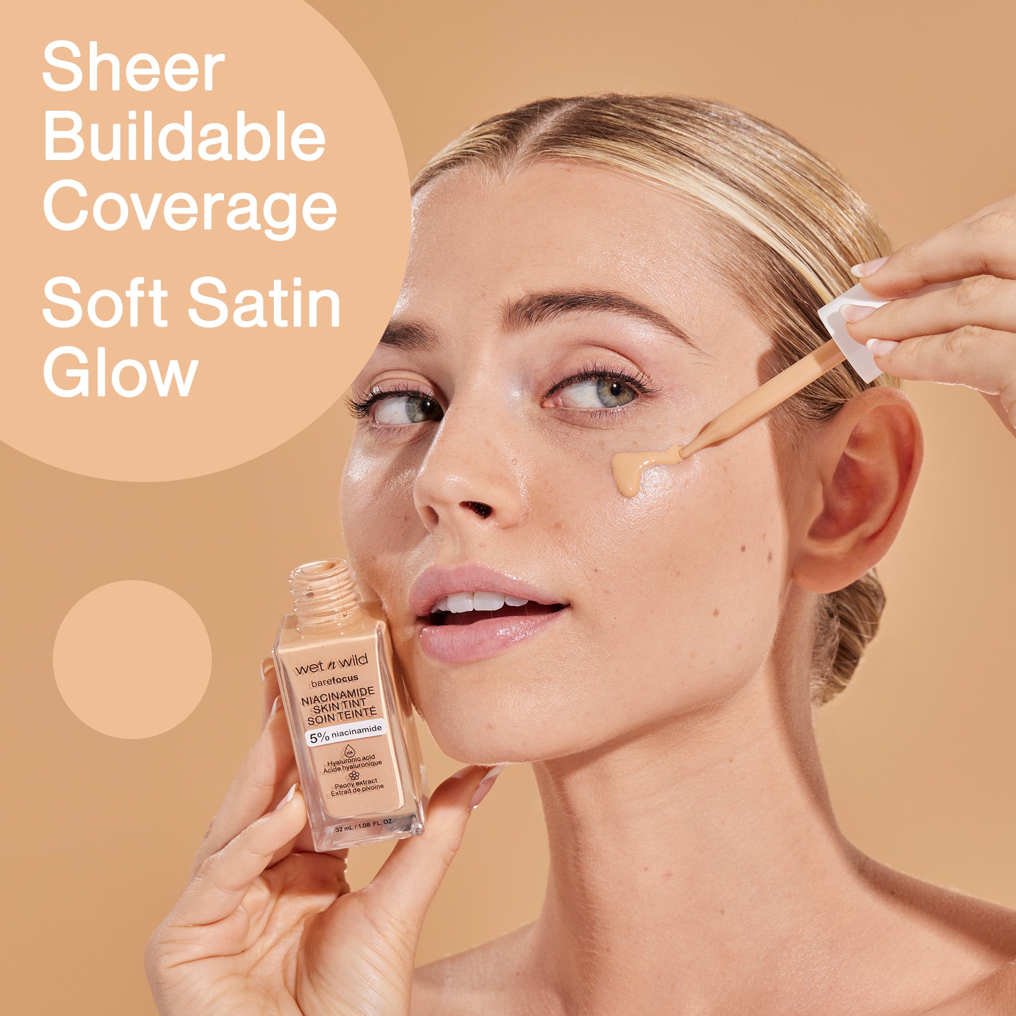 Bare Focus Niacinamide Skin Tint | Fair Light Beige - Image 5