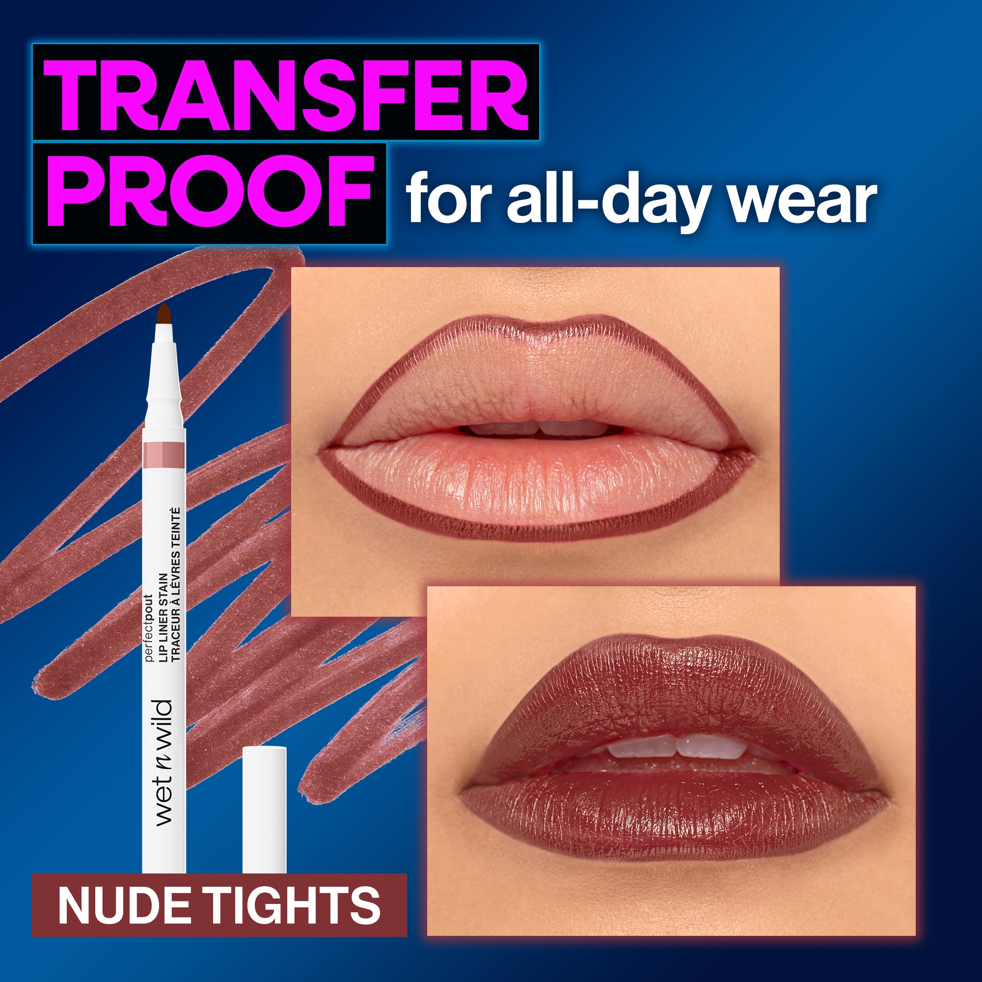 Perfect Pout Lip Liner Stain | Nude Tights - Image 5
